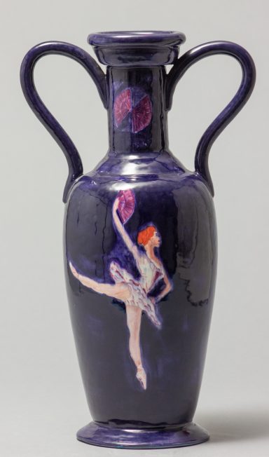 Large Vase Fan Dance